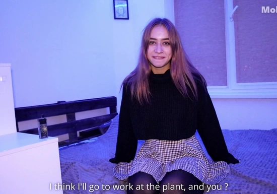 Новое интересное русское порно с крошкой Молли и её любимым парнем