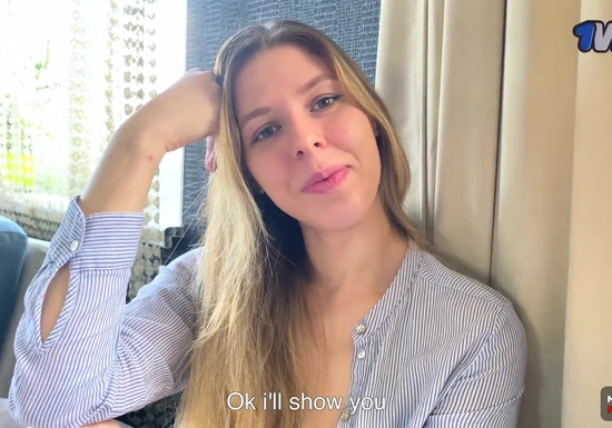 Сводная сестра захотела, чтобы брат показал ей член и отлизал в позе 69