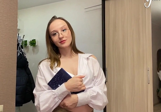 Секс с училкой со спермой в киску